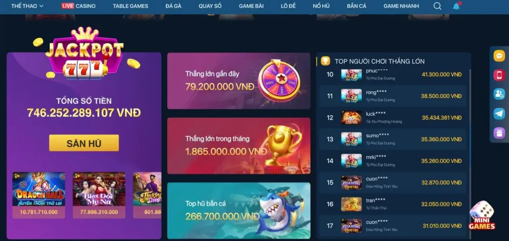 Game nổ hũ Trái Cây May Mắn