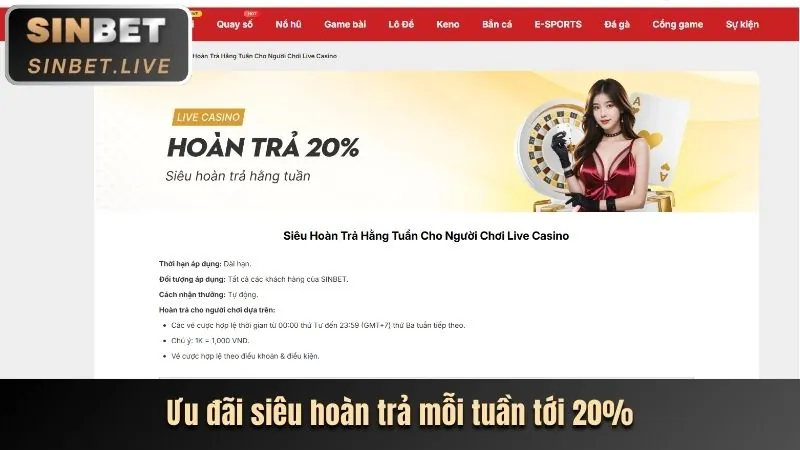Chiến lược chơi casino trực tuyến tại 268BET nhà cái